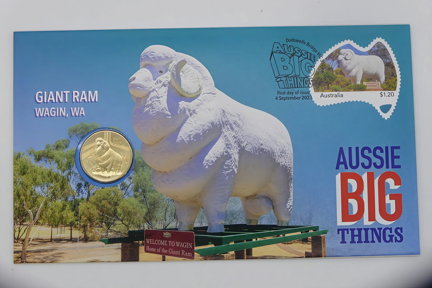Aussie Big Things — Giant RAM Wagin Wa PNC front