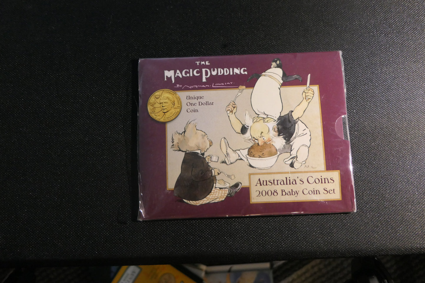 2008 Magic Pudding Baby Coin Set Uncirculated front