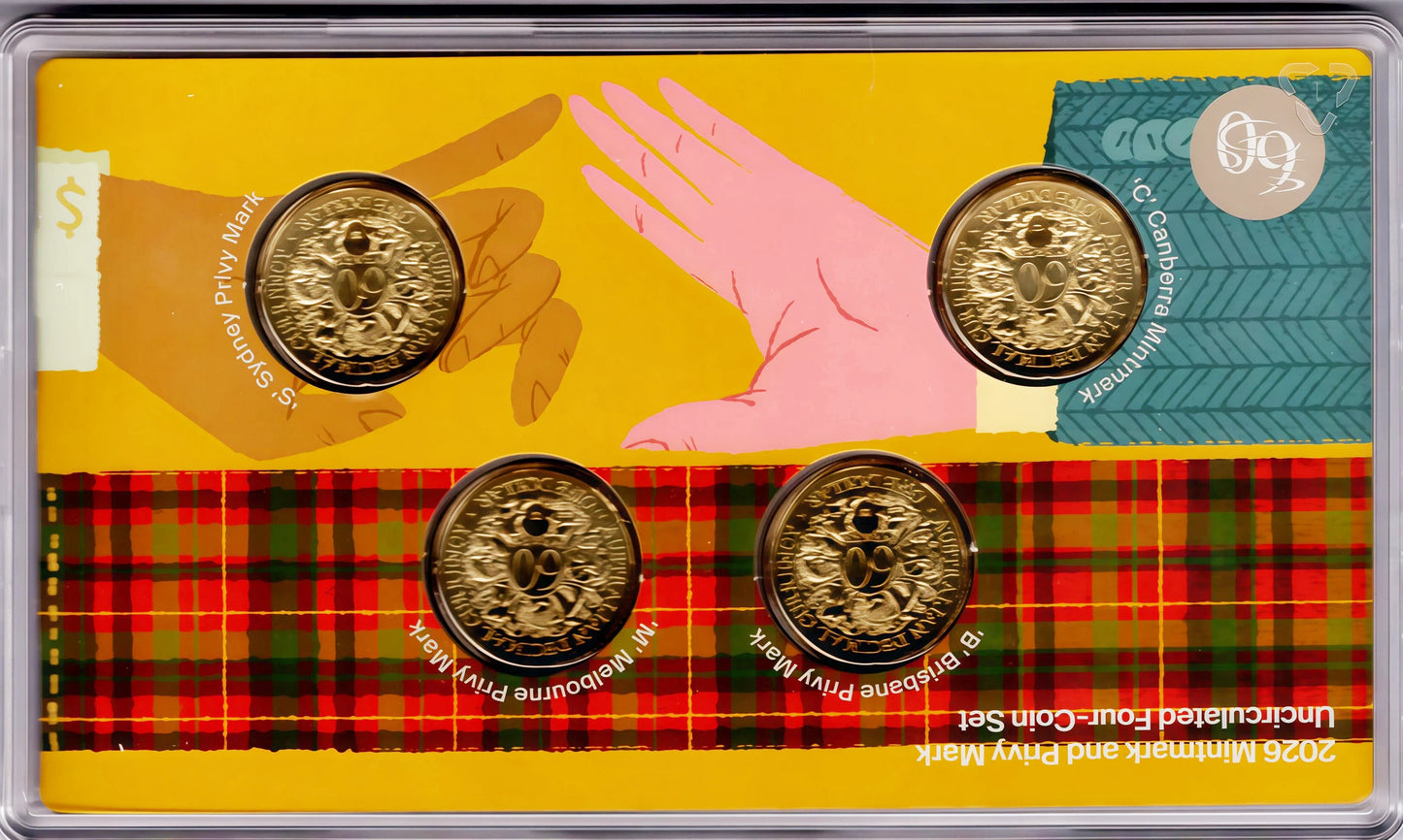 2026 Mintmark Suite — Making Change — 60 Years of Decimal Currency — Royal Australian Mint reverse