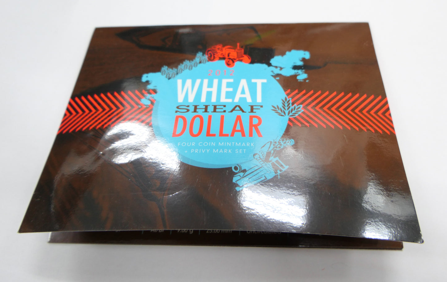 2012 Wheat Sheaf Dollar Four Coin Set C,b,m,s front