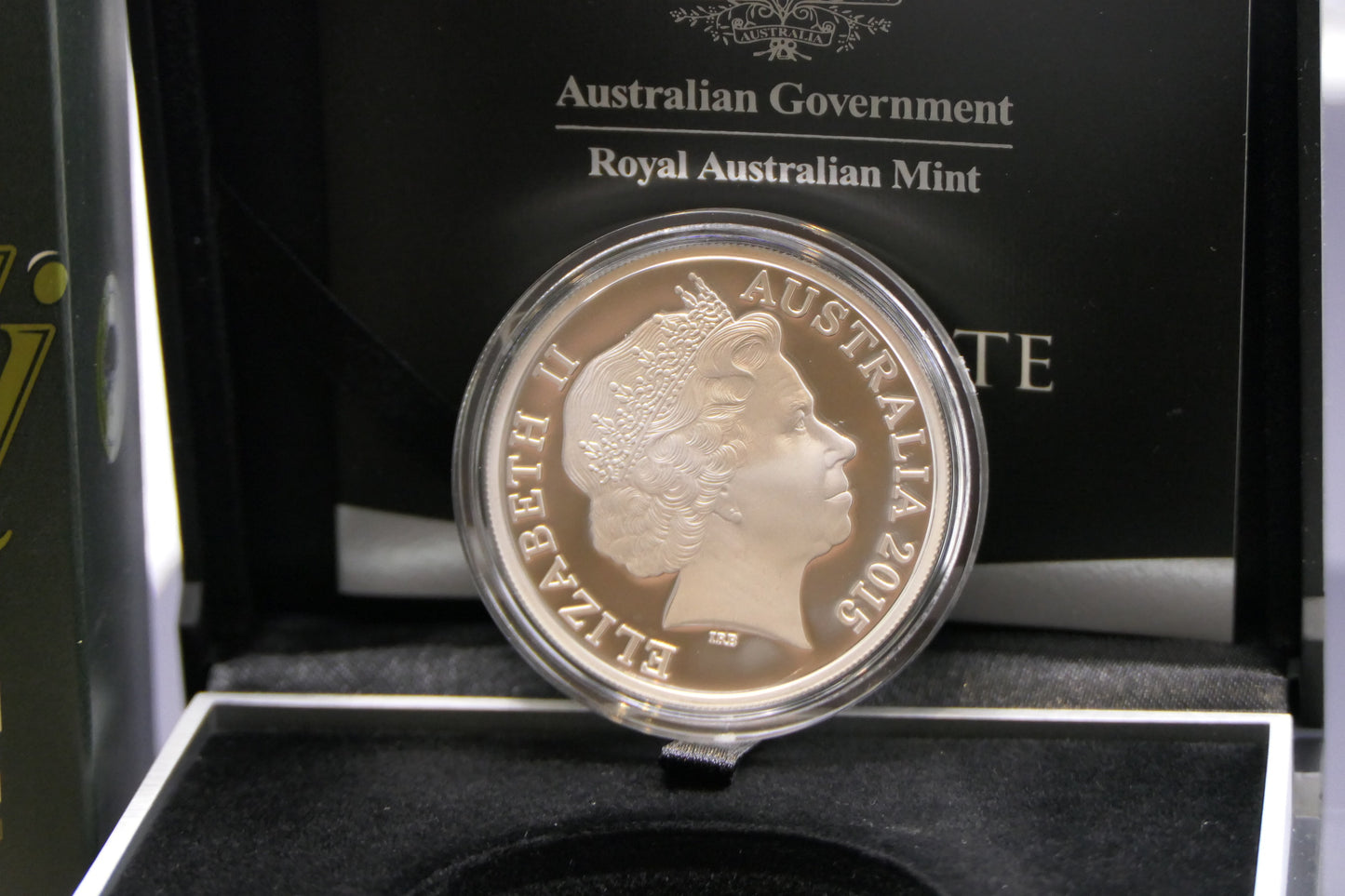 2015 Centenary of the Gallipoli Landing $5 Fine Silver Proof Coin — Royal Australian Mint — Lone Pine image 3