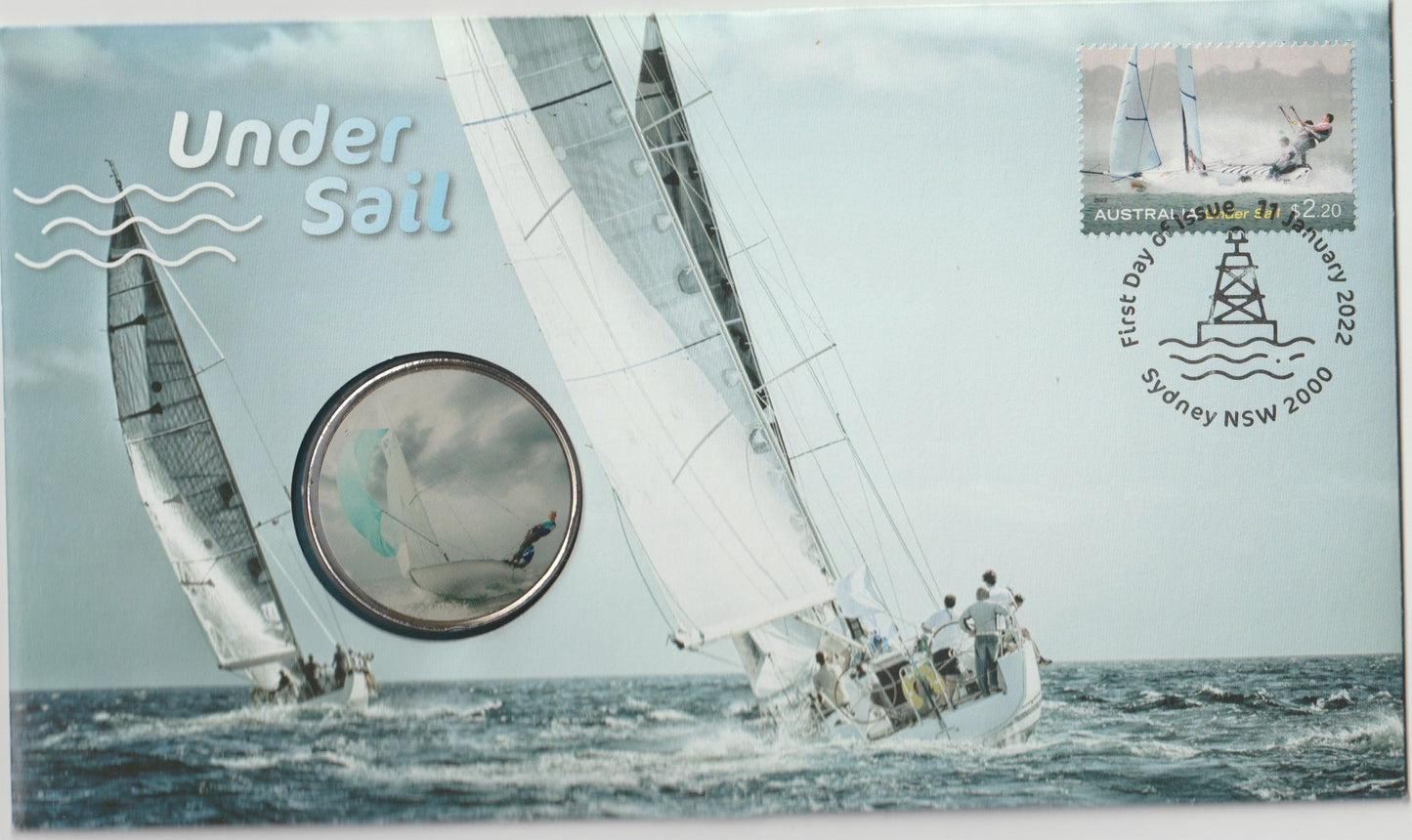 2022 Australia Post Under Sail PNC front