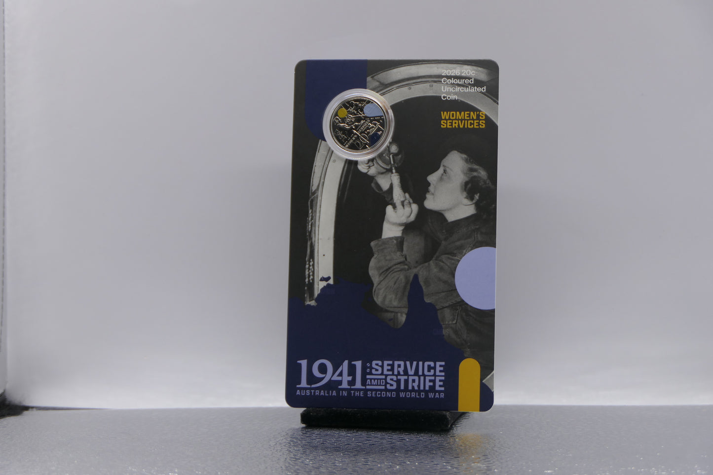 2026 Royal Australian Mint 20c Coloured Uncirculated Set — 1941 Australia in the Second World War image 5