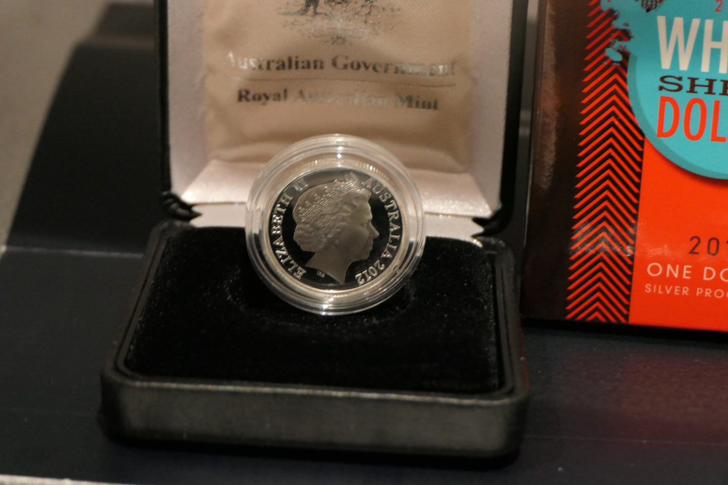 2012 Wheat Sheaf Dollar $1 Fine Silver Proof Coin — Royal Australian Mint image 3