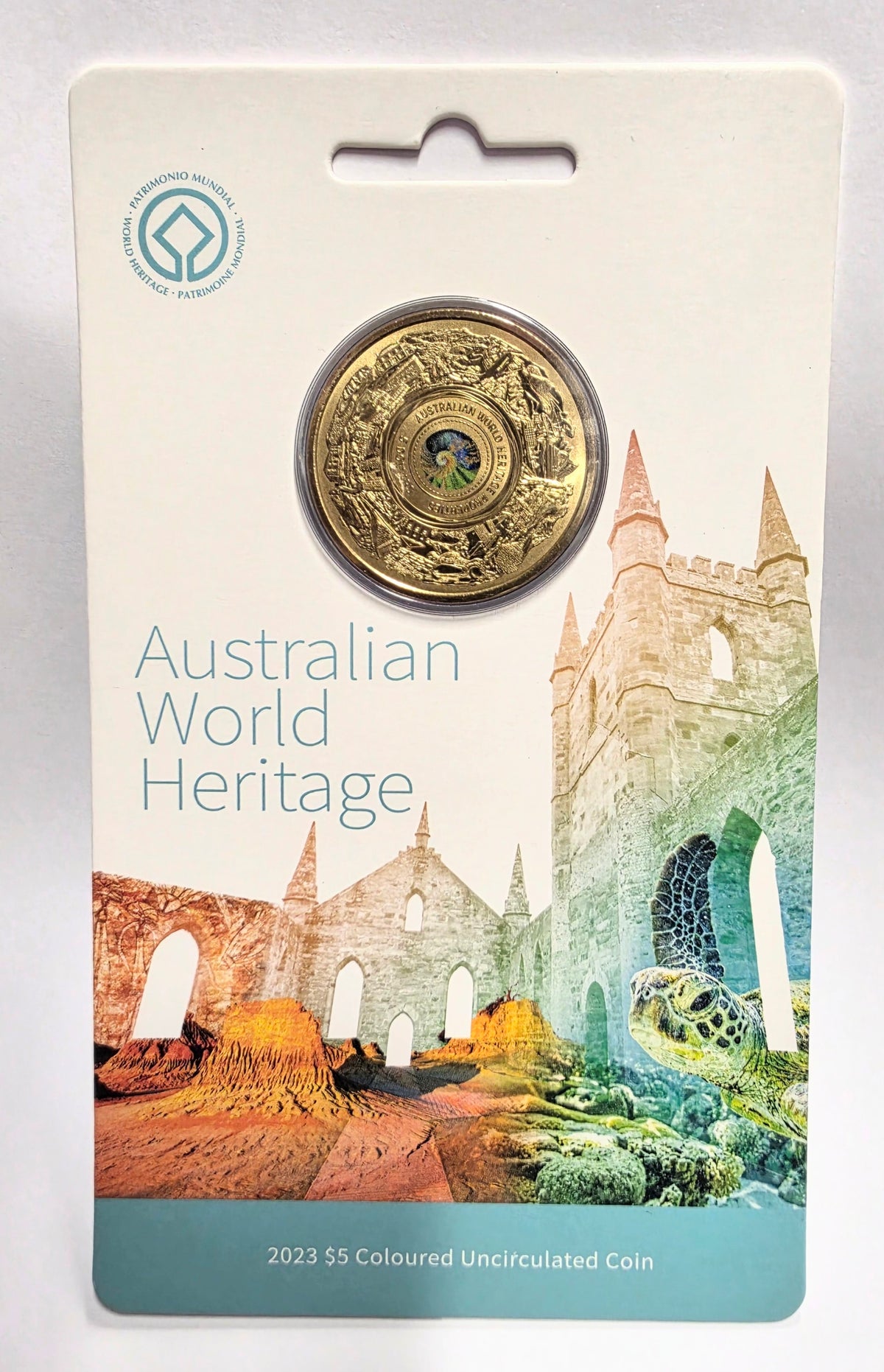 Australian World Heritage 2023 $5 Coloured Uncirculated Coin