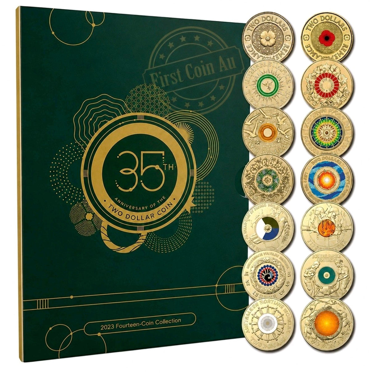 2023 35th Anniversary of $2 Coin Set - 14 Coins