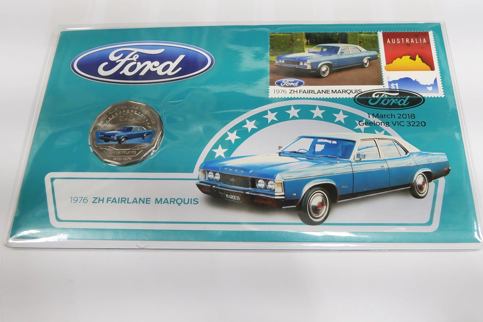2018 Ford Australian Icon PNC — 1976 Zh Fairlane Marquis — Geelong Vic front