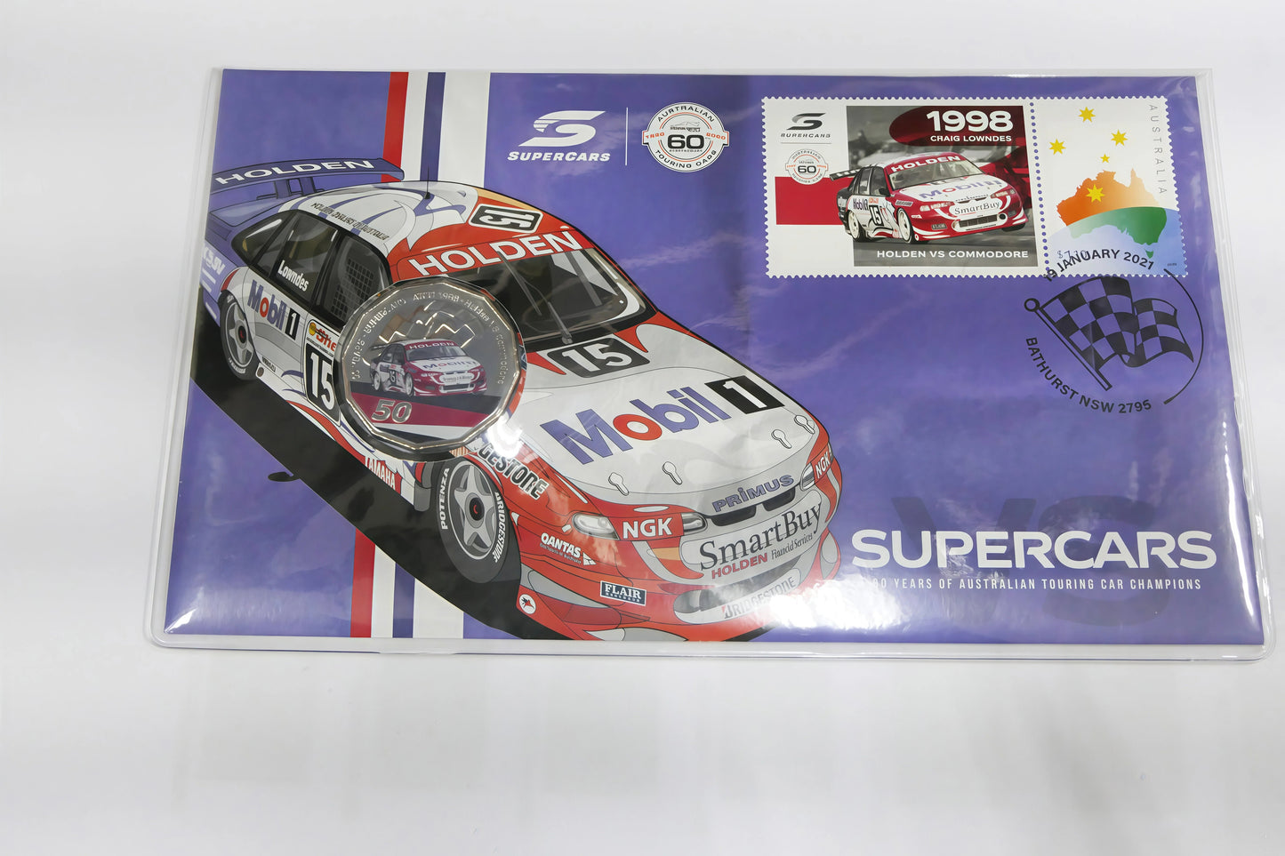 Supercars 1998 Holden Vs Commodore 50c front