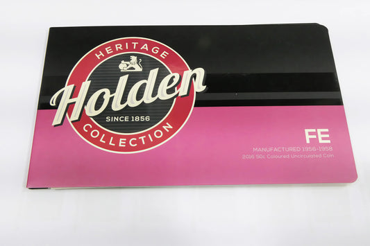 Holden Heritage Postal Numismatic Cover Fe 50c front