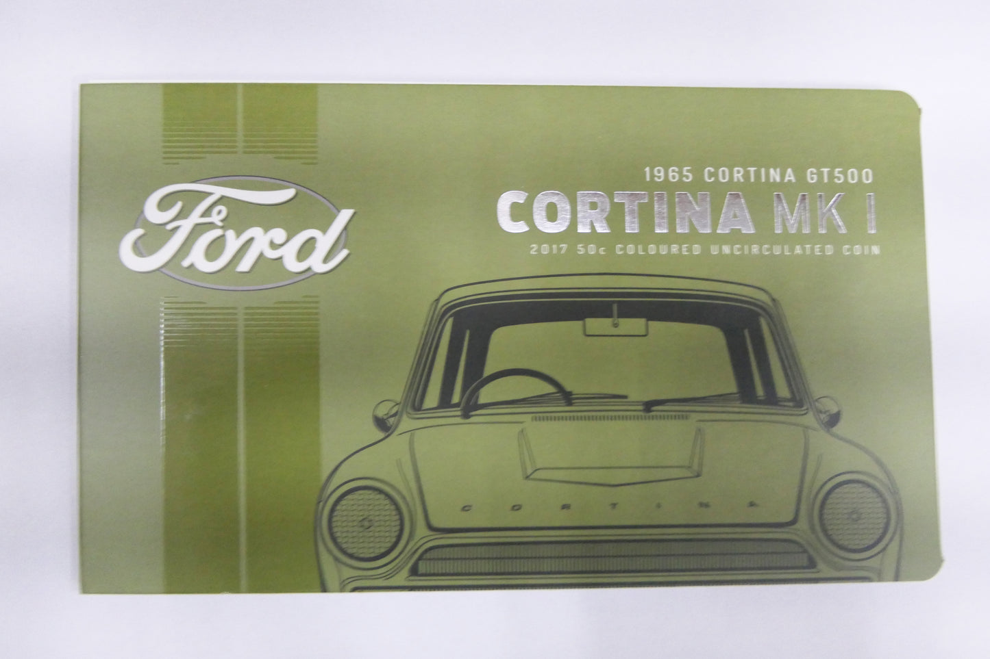 2017 50c 1965 Cortina Gt500 front