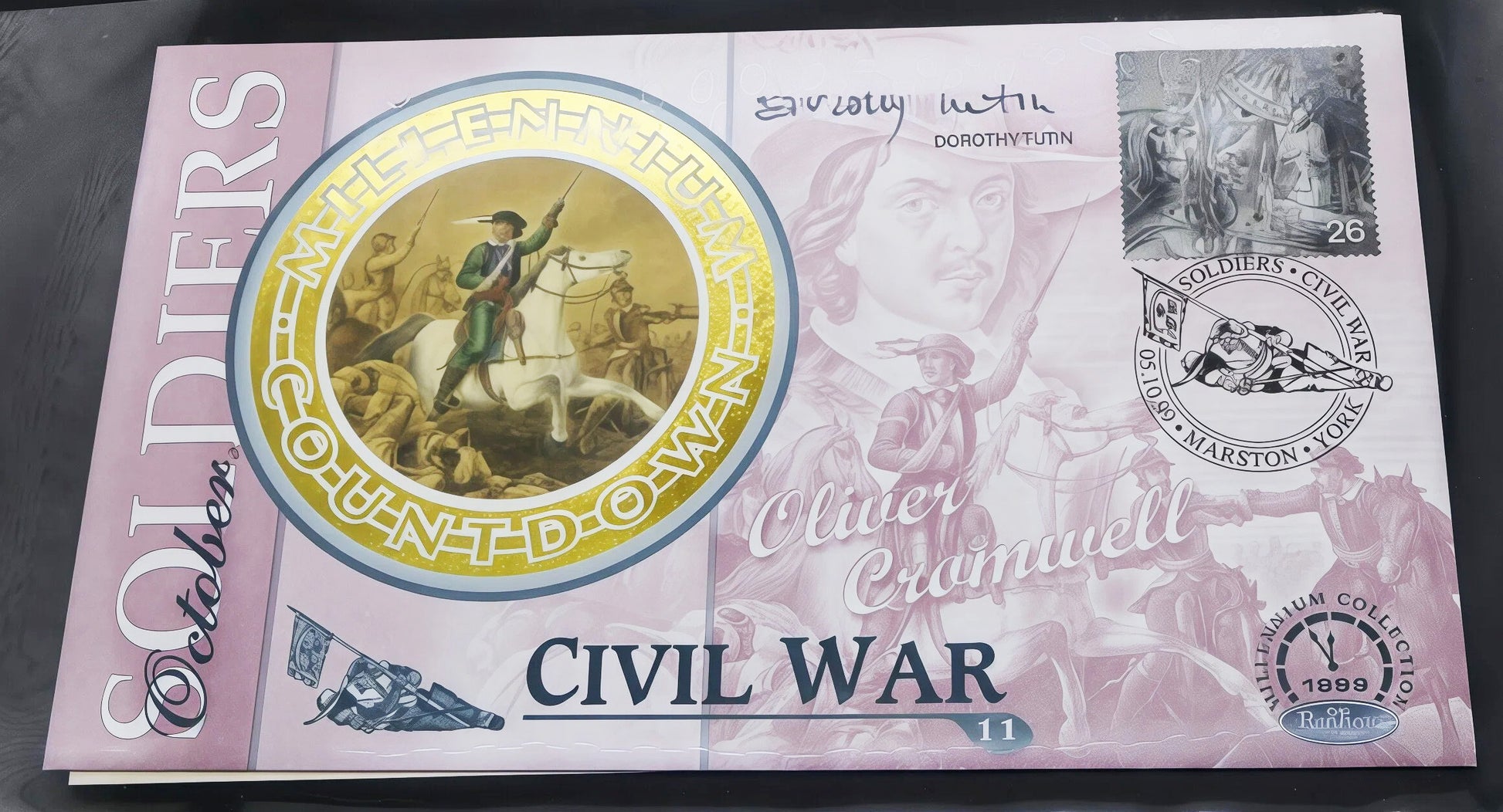 Oliver Cromwell — English Civil War Commemorative Cover front