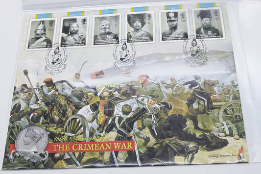 150th Anniversary of the Crimean War — Commemorative Stamp Cover front