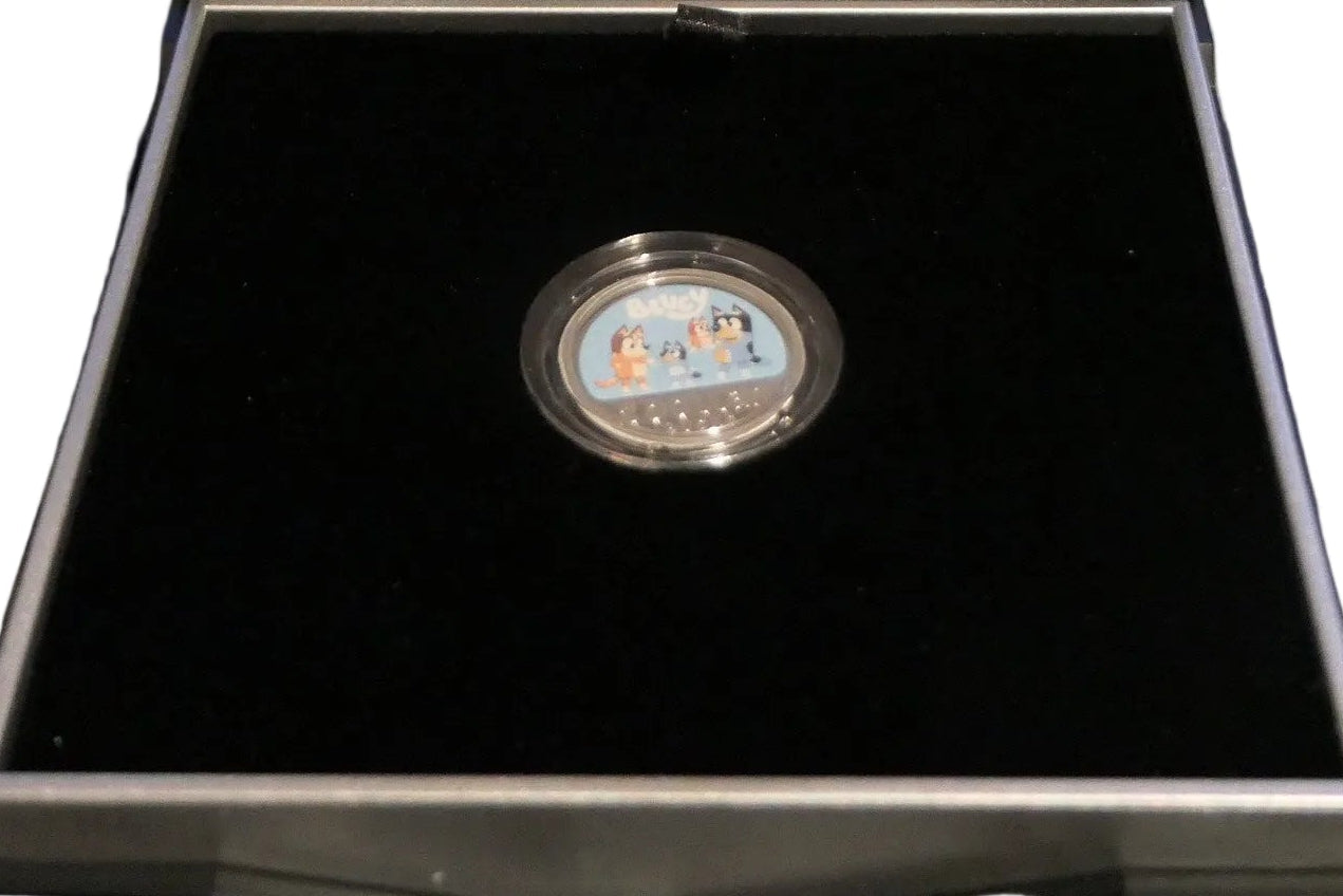 2026 Royal Australian Mint Bluey Silver $2 Proof Coin Special Edition front