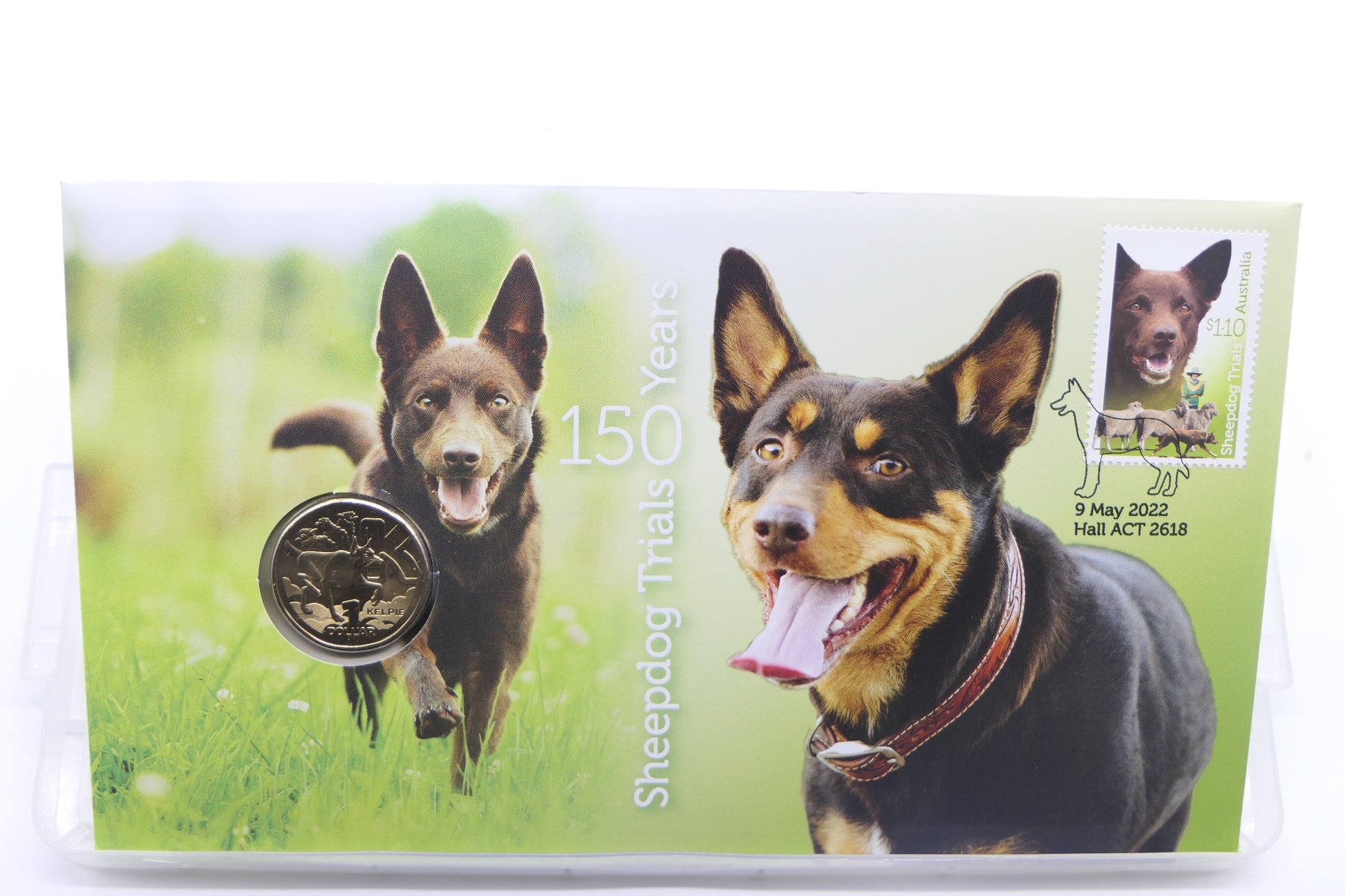 2022 150 Years of Sheepdog Trials in Australia PNC — Hall Act — 9 May 2022 front