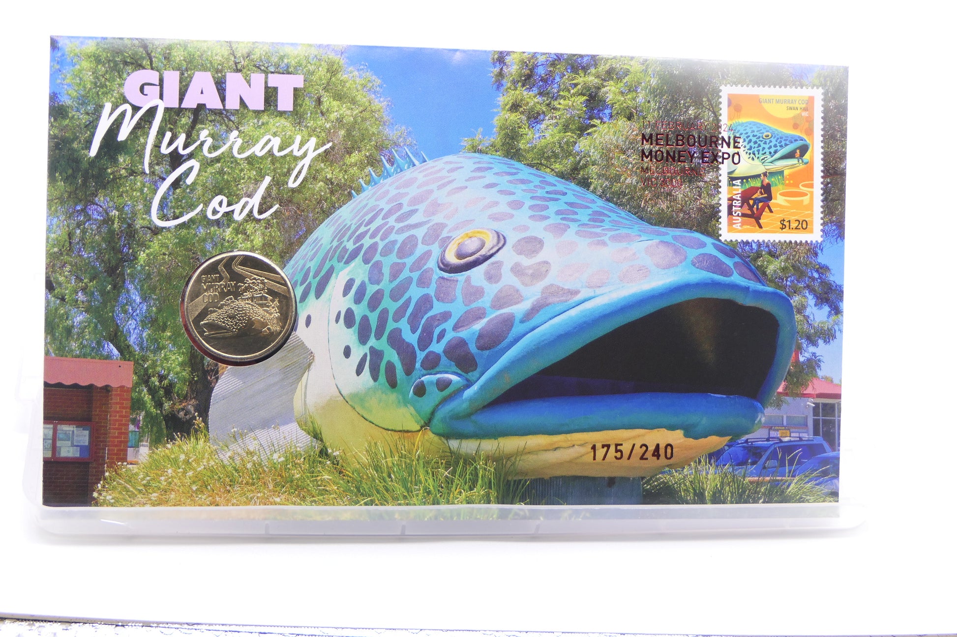 Giant Murray Cod PNC — Melbourne Money Expo — 175/240 front