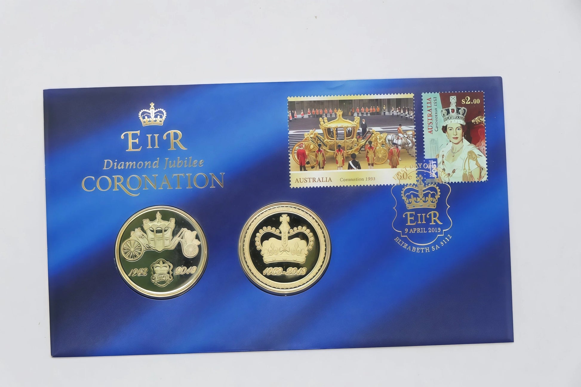 2019 Eii R Diamond Jubilee Coronation PNC front