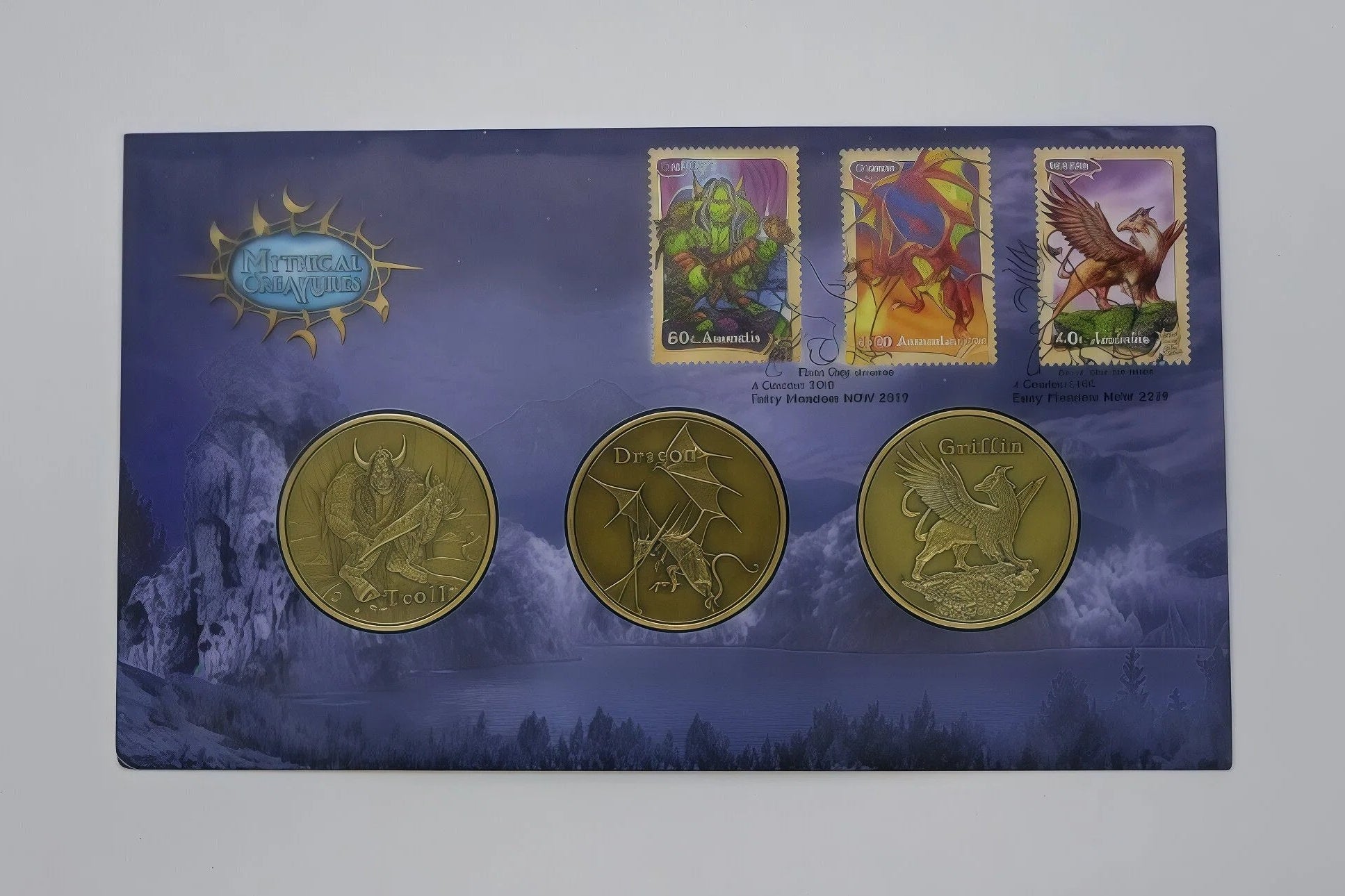 Legendary Creatures Triple Coin PNC front