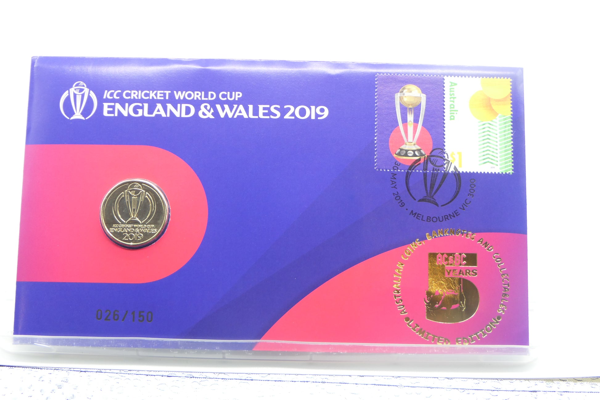 Icc Cricket World Cup England & Wales 2019 PNC (025/150) front