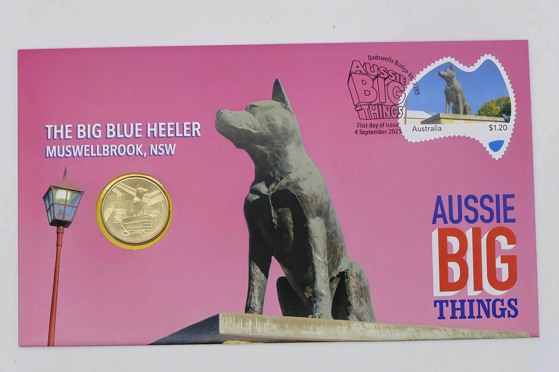 Aussie Big Things — Big Blue Heeler Muswellbrook Nsw PNC front
