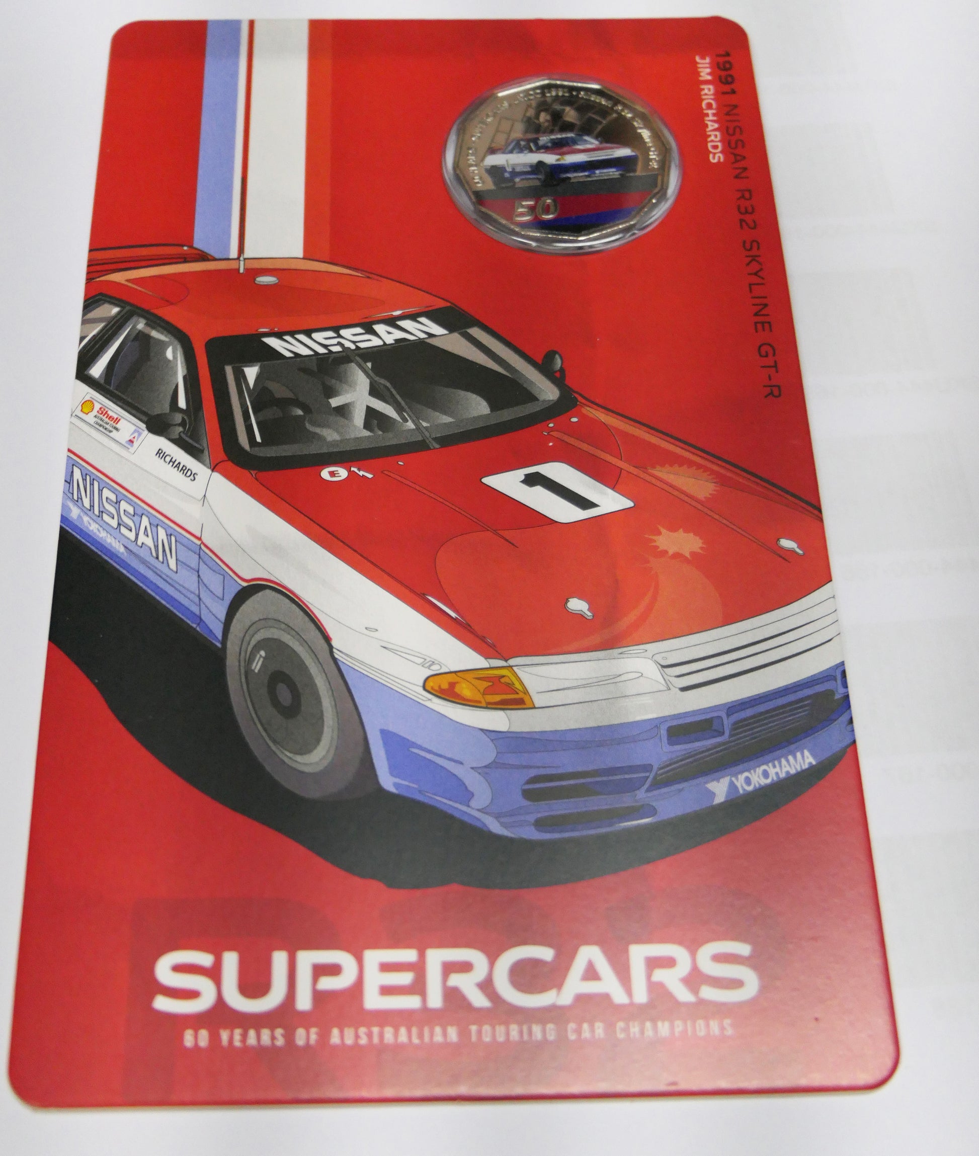 Supercars 1991 Nissan Skyline R32 Gtr 50c front