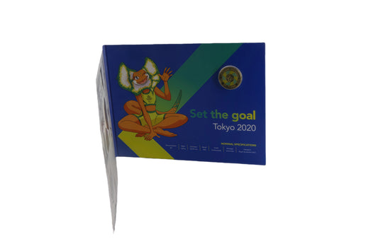 Tokyo 2020 ‘Set the Goal’ Australian Paralympic Team $2 Coin Card front