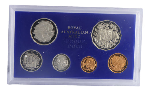 1978 Royal Australian Mint Proof Coin Set — 6 Coin Collection front