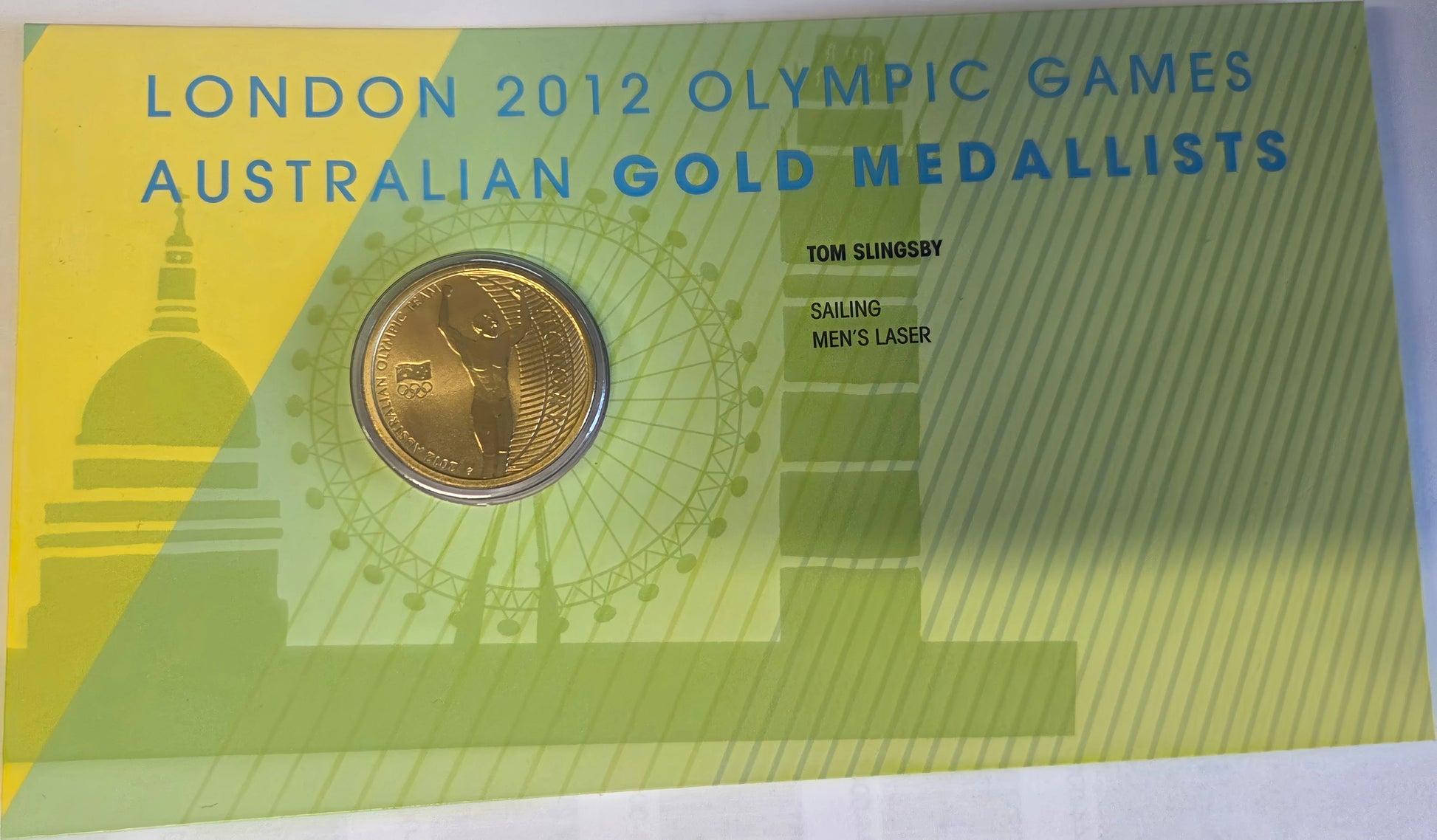 2012 Olympic Games Australian Gold Medalist Kayak front