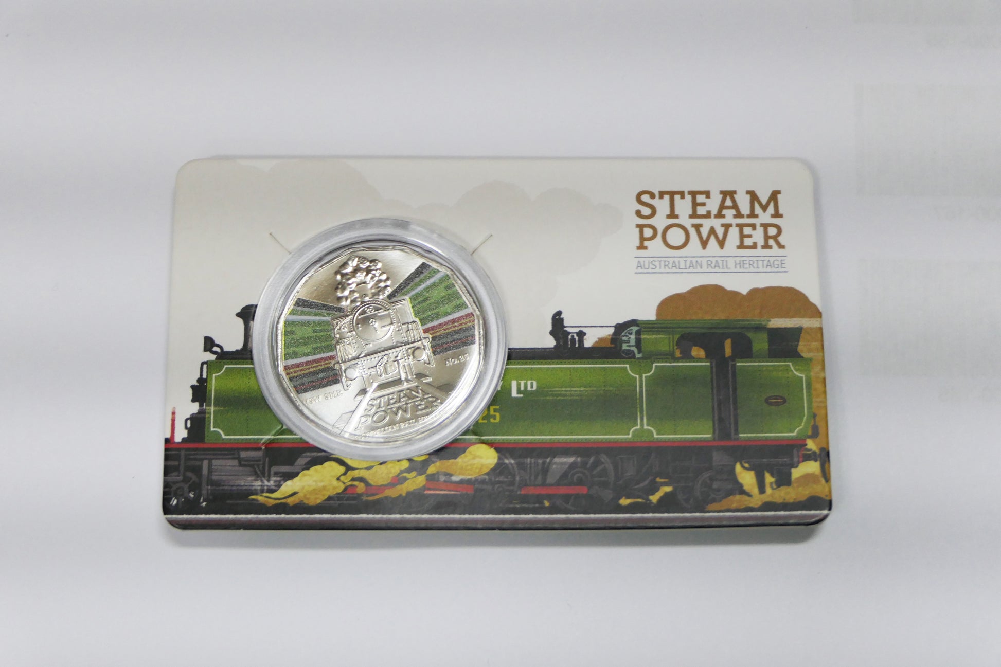 Nsw South Maitland Railways 10 Class No.25 50c front