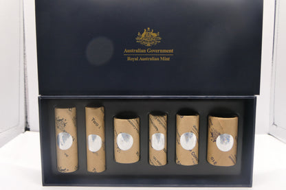 2024 King Charles III Royal Australian Mint Six Coin Roll Set — Premium Black Presentation Box image 3