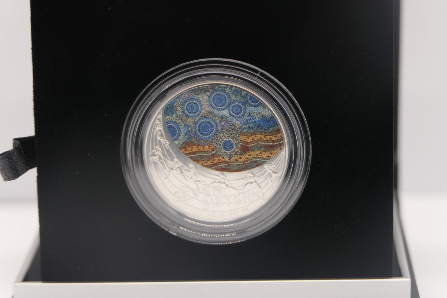 Star Dreaming — the Seven Sisters — Coloured Silver Proof Coin — Royal Australian Mint — 001644 reverse