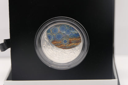 Star Dreaming — the Seven Sisters — Coloured Silver Proof Coin — Royal Australian Mint — 001644 reverse
