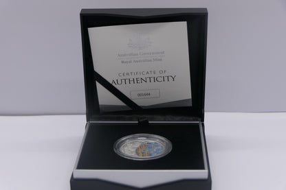 Star Dreaming — the Seven Sisters — Coloured Silver Proof Coin — Royal Australian Mint — 001644 image 3