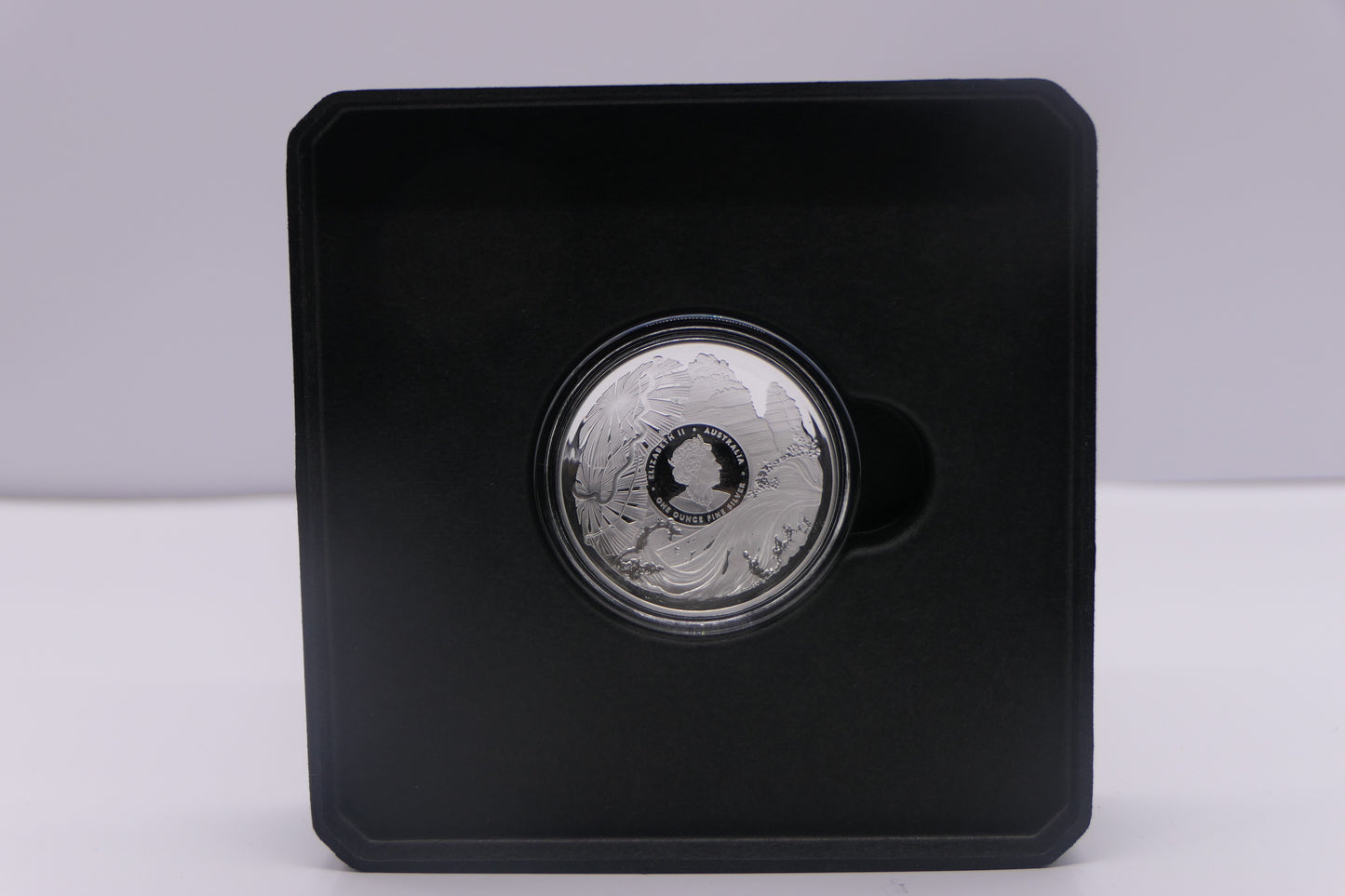 Beauty, Rich & Rare — Daintree Rainforest — $5 Coloured Silver Proof Coin — 1 Oz Fine Silver — Royal Australian Mint reverse