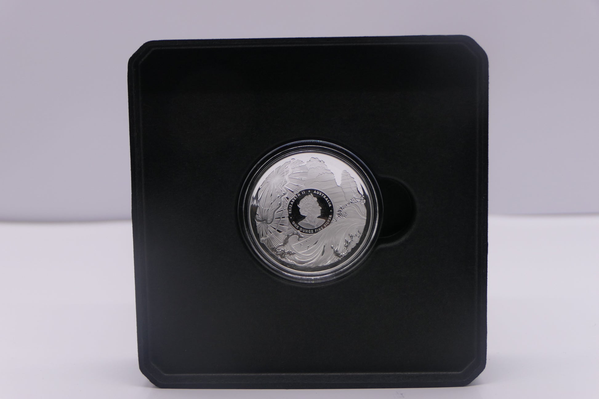 Beauty, Rich & Rare — Daintree Rainforest — $5 Coloured Silver Proof Coin — 1 Oz Fine Silver — Royal Australian Mint reverse