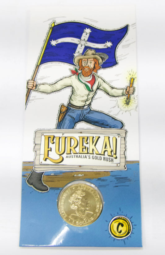 2020 Royal Australian Mint Eureka Gold Rush Ravello Carborni $1 front