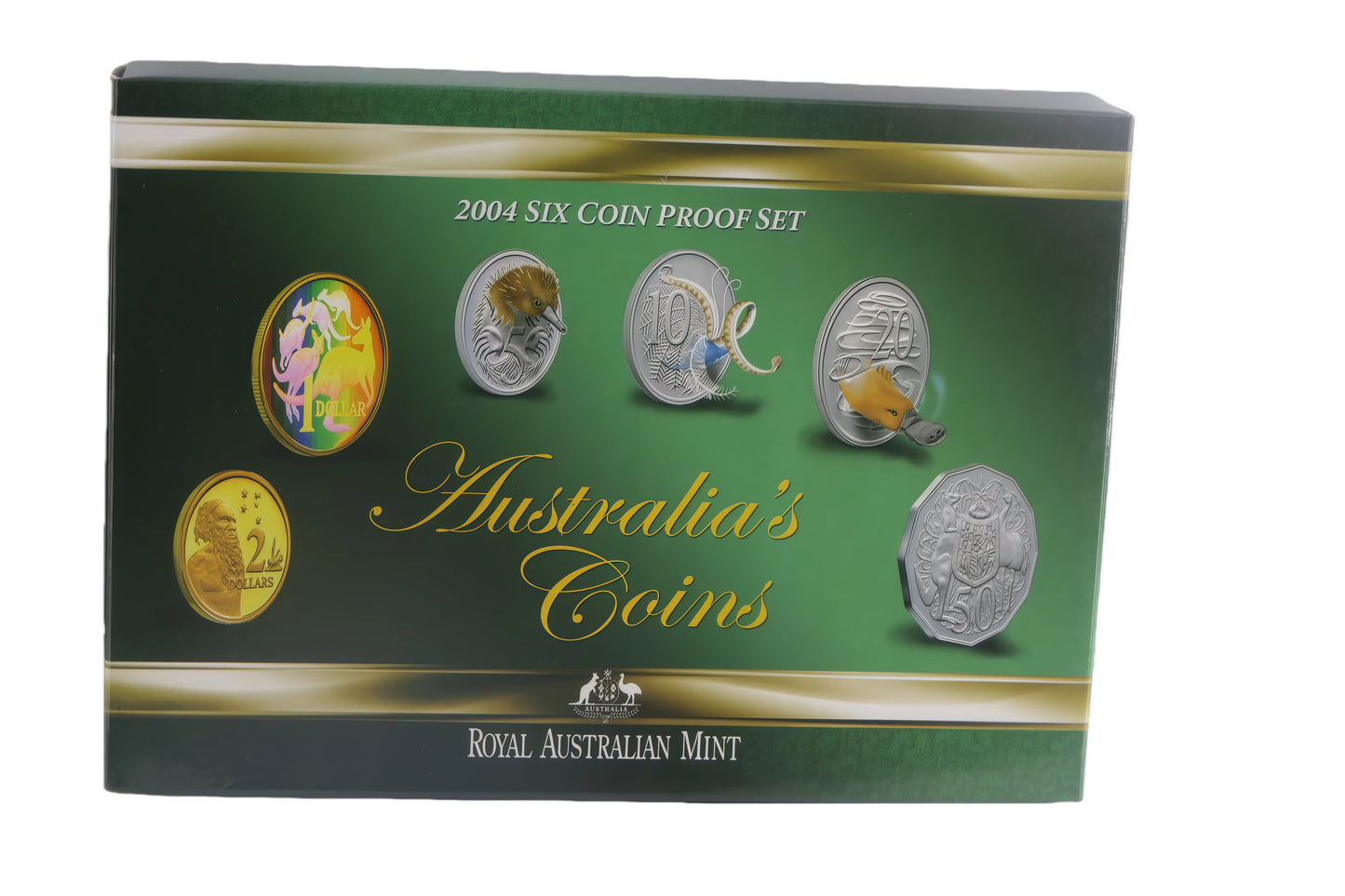 Royal Australian Mint AUSTRALIA 2004 6-COIN PROOF SET front