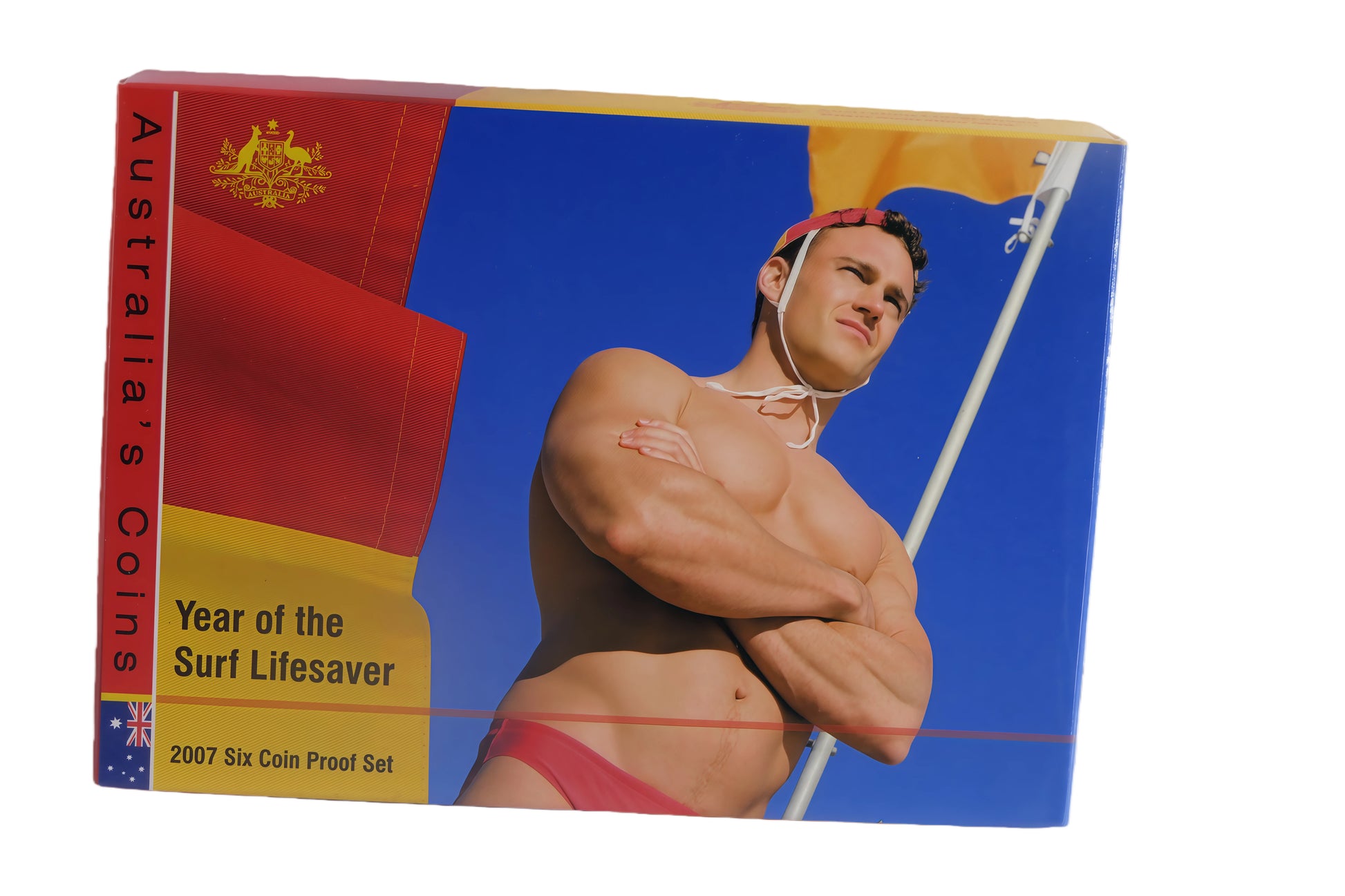 2007 Royal Australian Mint Six Coin Proof Set — Year of the Surf Lifesaver front
