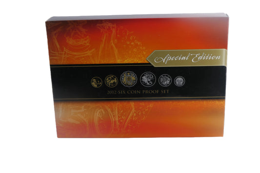2012 Royal Australian Mint Six Coin Proof Set — Special Edition front