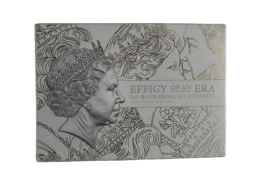 2017 Royal Australian Mint Proof Year Set — Effigy of an Era, Ian Rank-Broadley Portrait front