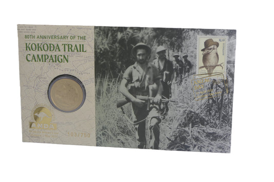 80th Anniversary of the Kokoda Trail Campaign PNC (103/750) front