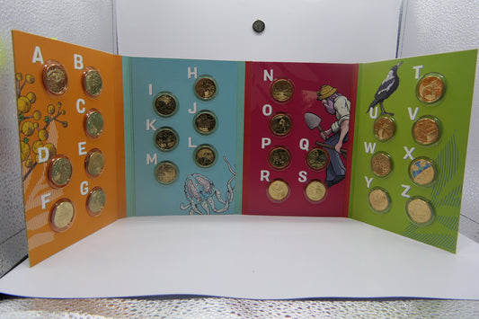 2019 Royal Australian Mint Great Aussie Coin Hunt — Coloured 'c' Crux Coin Collection front