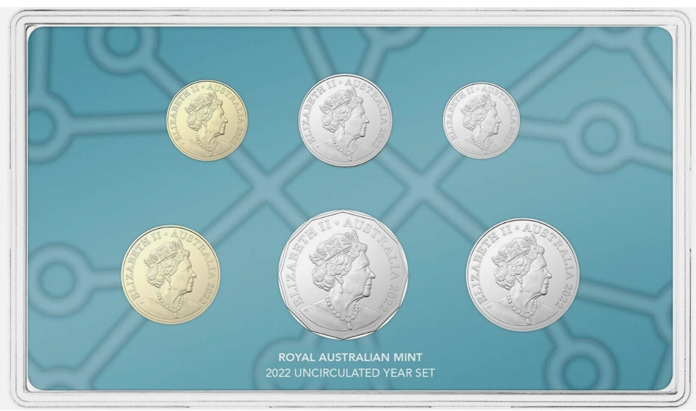 2021 Thank You Australia's Frontline Workers Uncirculated Coin Set — Royal Australian Mint reverse