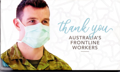 2021 Thank You Australia's Frontline Workers Uncirculated Coin Set — Royal Australian Mint front