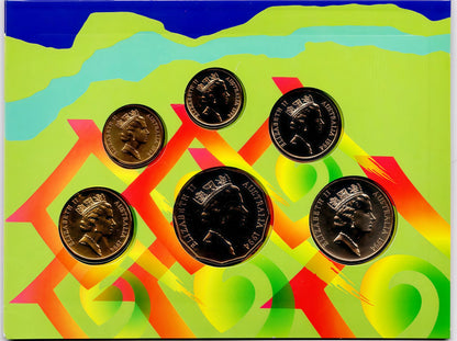 1994 Royal Australian Mint Uncirculated Coin Set reverse