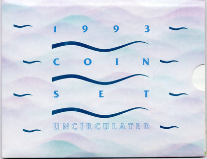 1993 Royal Australian Mint Uncirculated Coin Set front