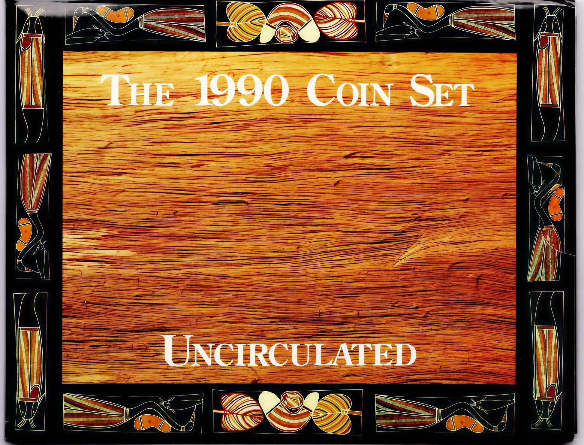 1990 Coin Set Uncirculated — Royal Australian Mint front