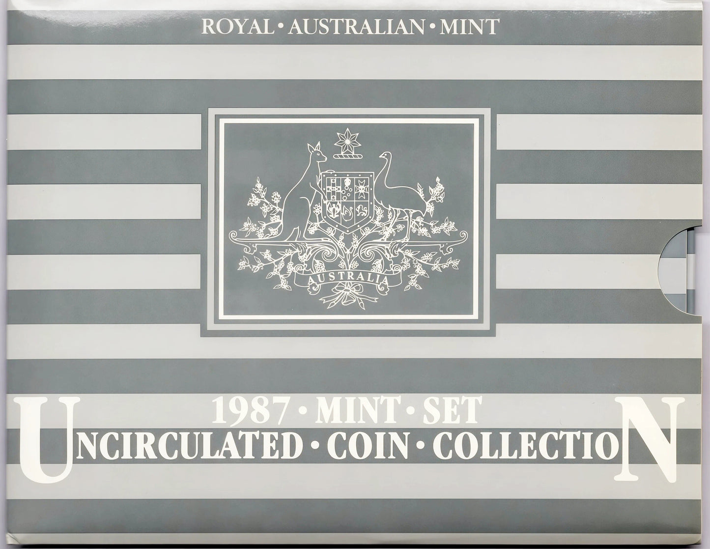 1987 Mint Set — Uncirculated Coin Collection — Royal Australian Mint front