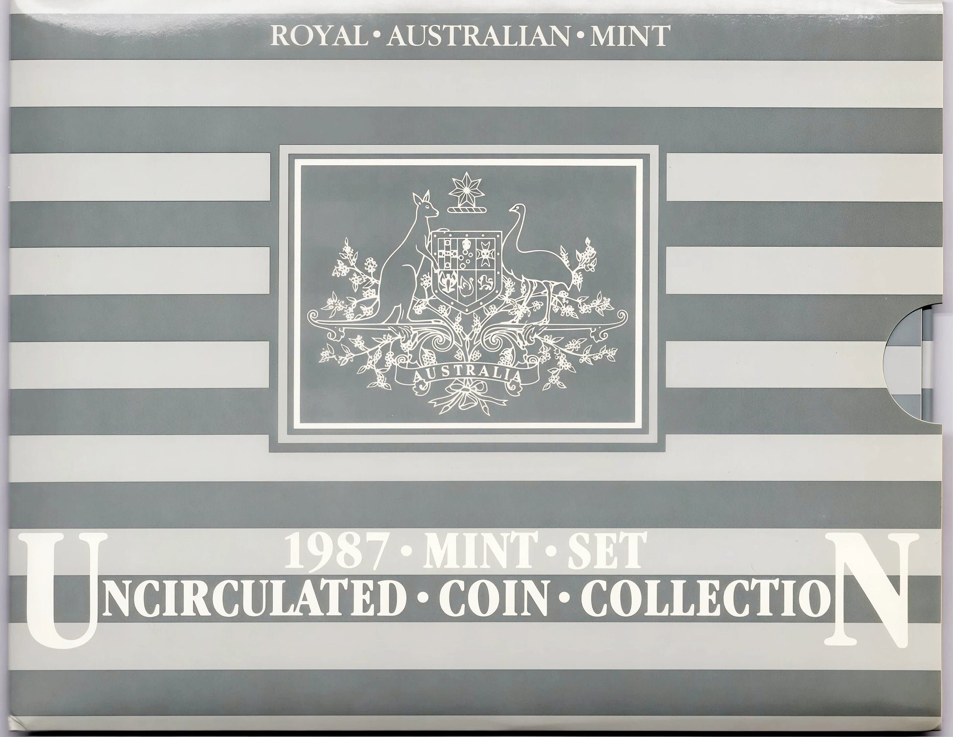 1987 Mint Set — Uncirculated Coin Collection — Royal Australian Mint front