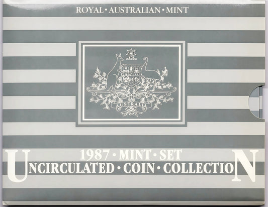 1987 Mint Set — Uncirculated Coin Collection — Royal Australian Mint front