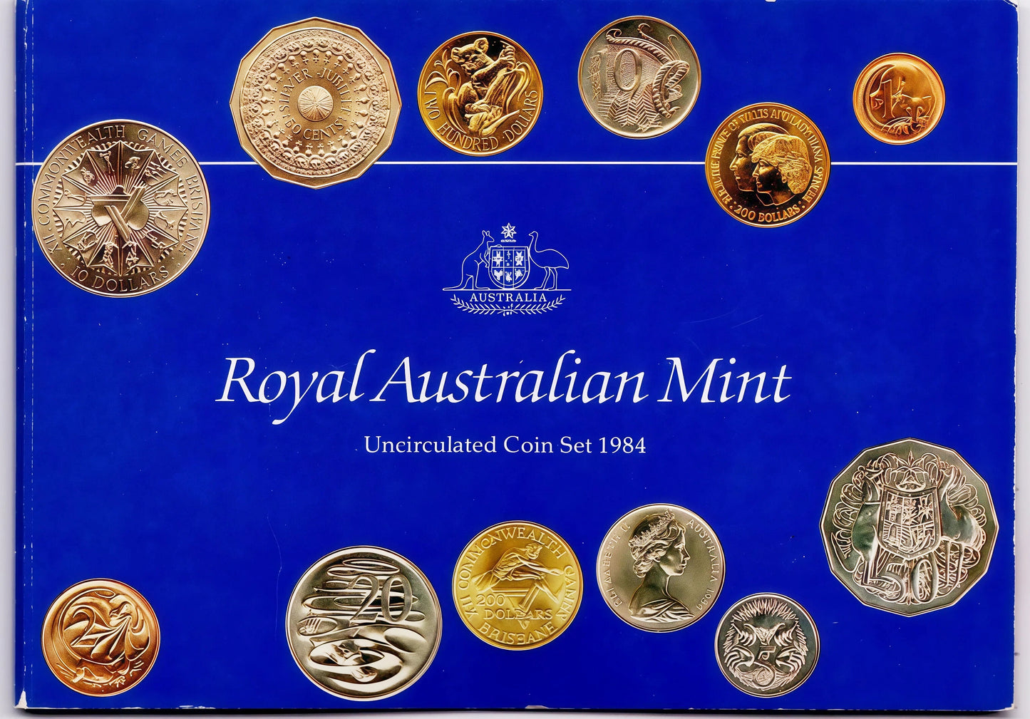 1984 Royal Australian Mint MINT SET front